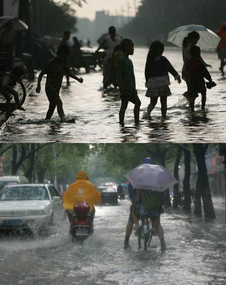 郑州暴雨防汛排涝车
